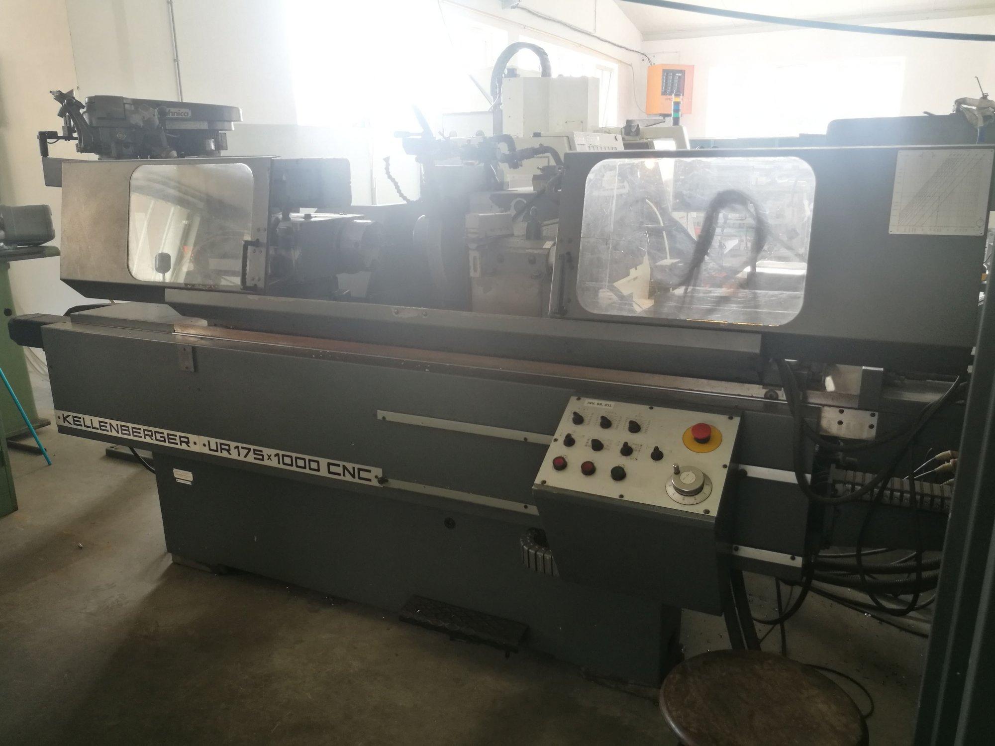 Koneen  KELLENBERGER etunäkymä UR 175x1000 CNC