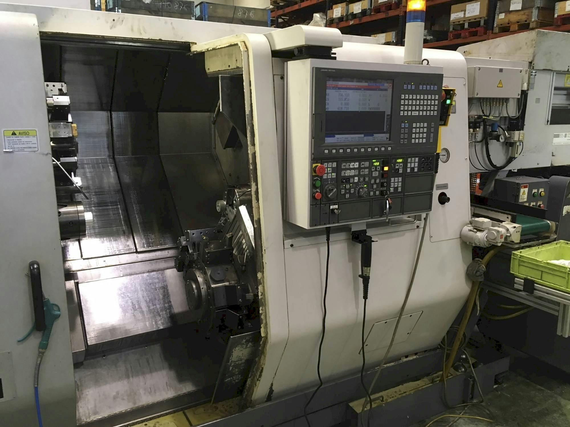 Koneen  Okuma etunäkymä LT 200-MY