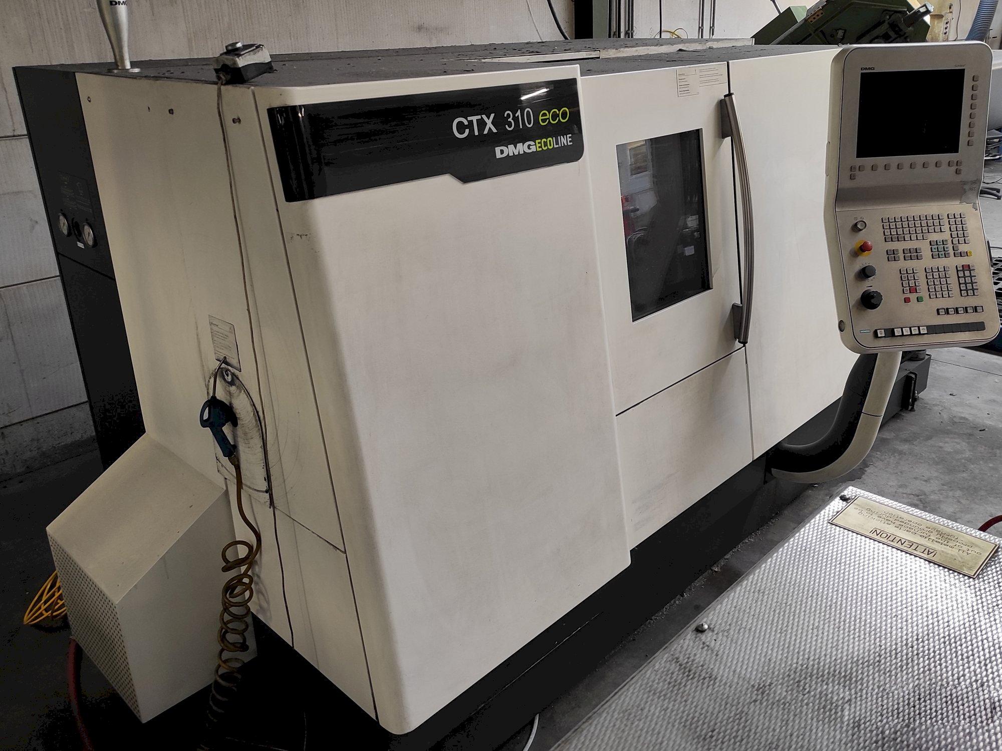 Koneen  DMG GILDEMEISTER ecoline CTX310 eco etunäkymä