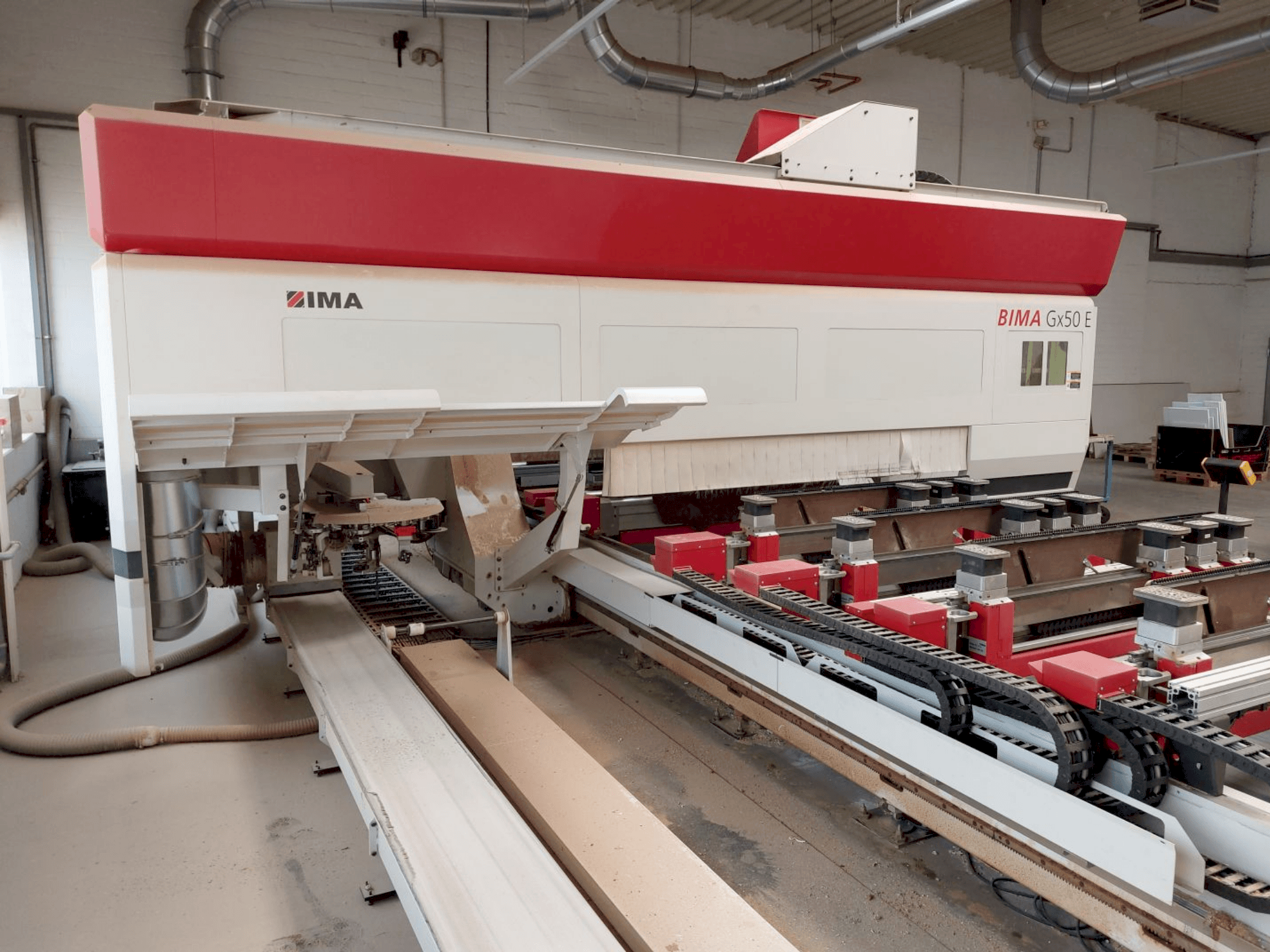 Koneen  IMA BIMA Gx50 E 160/630 CNC Processing Center etunäkymä