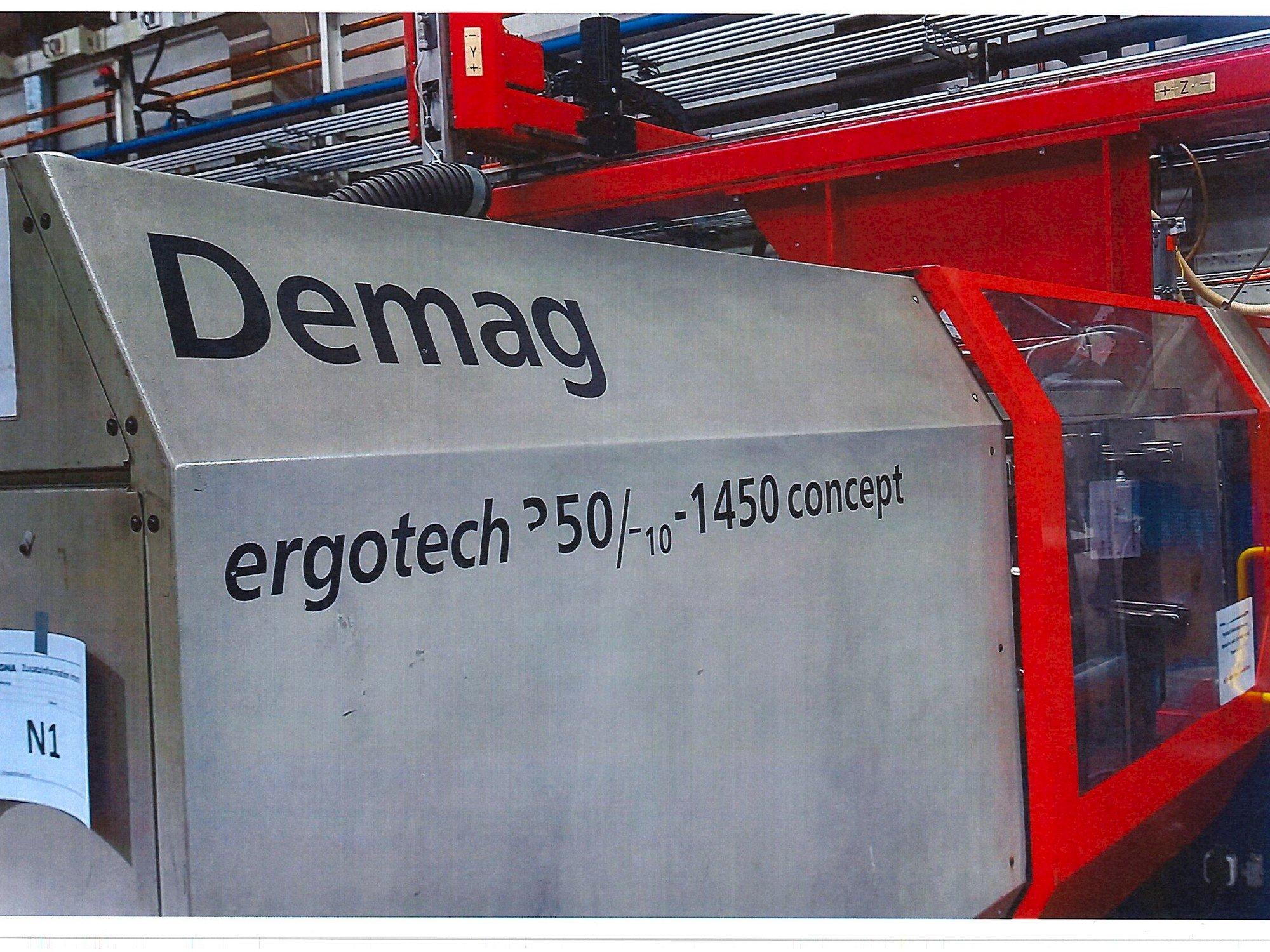 Koneen  DEMAG ergotech 350/710-1450 concept etunäkymä